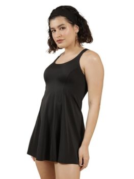 Women Bliss Swim Dress - Racerback Racerback Design.