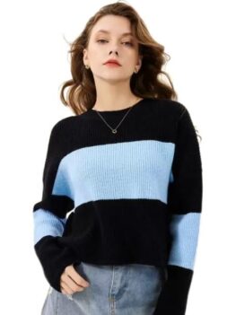 LF LOVE FOR FASHION Women Multicolour Cropped T-Shirt for Girls.