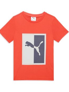 Puma Boy's Graphic Print Classic Fit Tees.