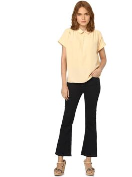 VERO MODA Women's Polyester Regular Fit Top.