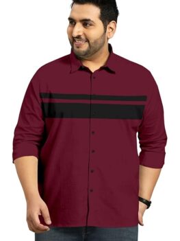 Goyam Traders Men's Regular Fit Cotton Casual Checks Shirt.