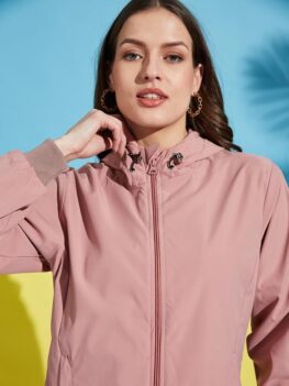 Sneekfit Women's Polyester Windcheater Jacket.