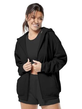 FUNKY MONKEY - Women's Teen Girl Winter Jacket Sweatshirt.