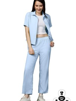 Fashion Dream Women's Cotton Blend Co-Ords Set Cotton.