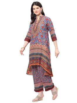 Women's Polyester Salwar Suite Set