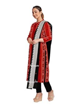 PRITIsree Odisha Sambalpuri Handloom Woman's Pure Cotton Handloom Dress Material With Dupatta Bottom Wear 3 Pic Set Sambalpuri dress material Unstitched PRITI186