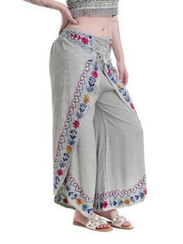 Label of LALAJI GARMENTS Dhoti Pant Pyjama Pants Stylish Salwar Bottom Wear, Boho Yoga Harem for Regular Fit Relaxed Yoga Fitness Girls/Womens/Ladies