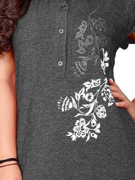 Shree Shyam Gems Women's Cotton Nighty 5854 L/XL/XXL Size Blue/Black/Maroon/Red/Purple Colour