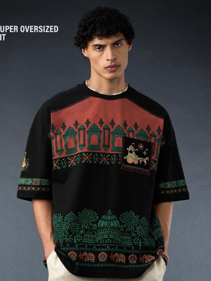 kurukshetraoversizedtshirtmaroon2