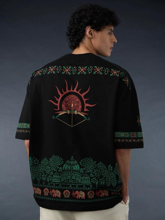 kurukshetraoversizedtshirtmaroon3